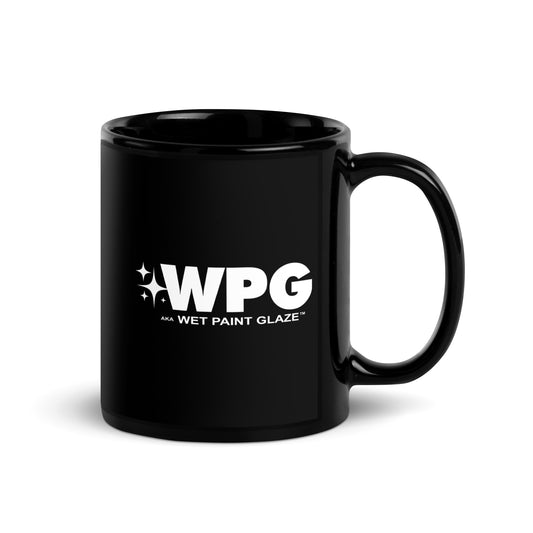 WPG Black Glossy Mug
